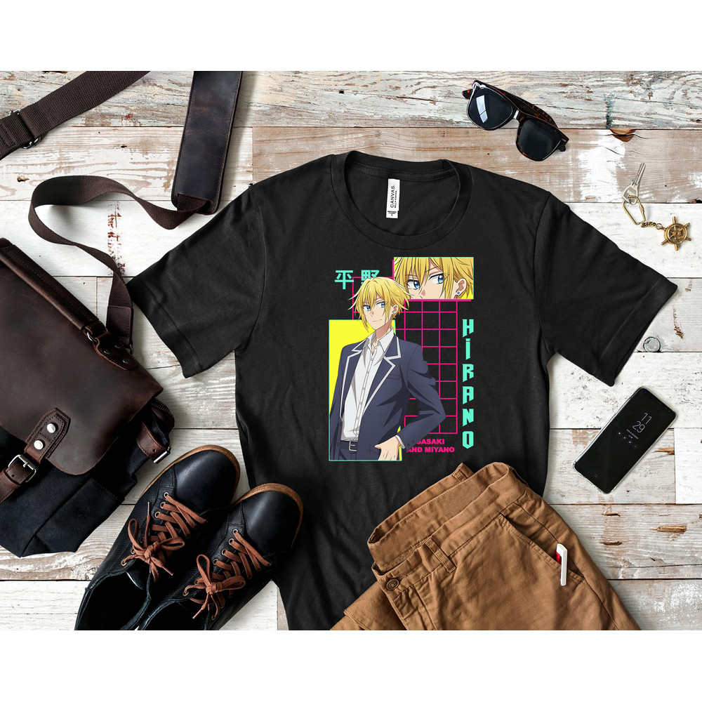 Hirano Taiga- Sasaki to Miyano anime Classic T-Shirt 276_Shirt_Black.jpg