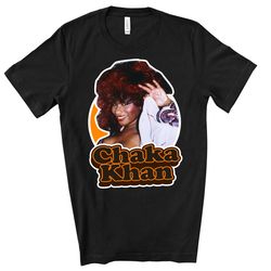 retro chaka khan funk musician poster sticker essential t-shirt 73_t-shirt_black