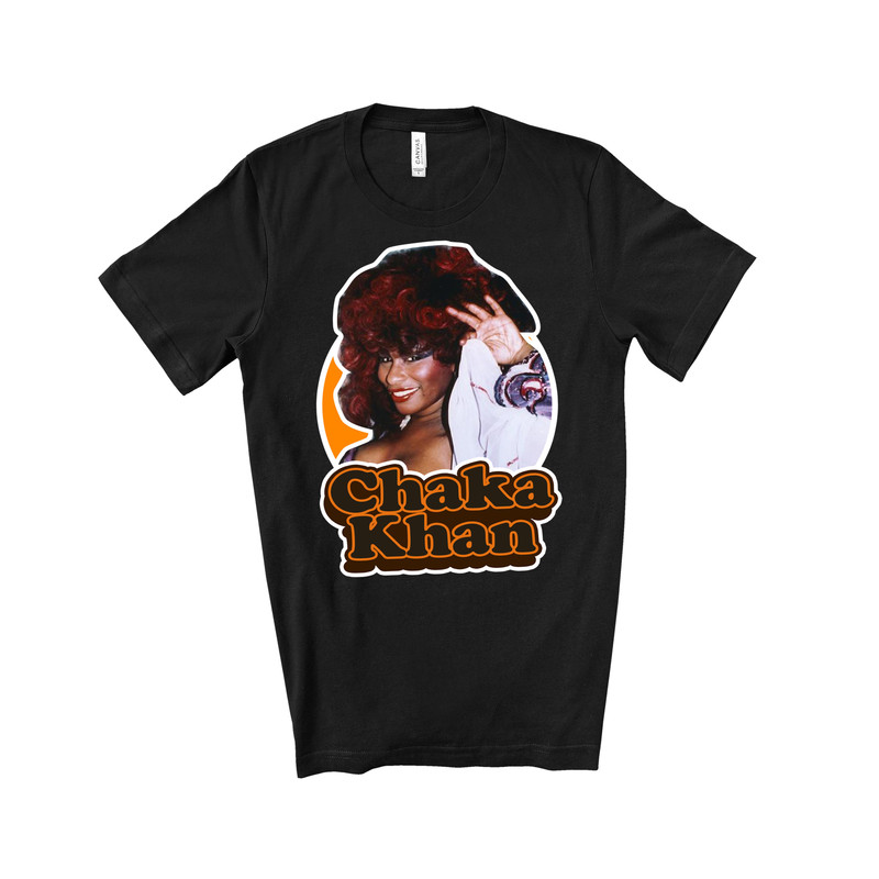 Retro Chaka Khan Funk Musician Poster Sticker Essential T-Shirt 73_T-Shirt_Black.jpg