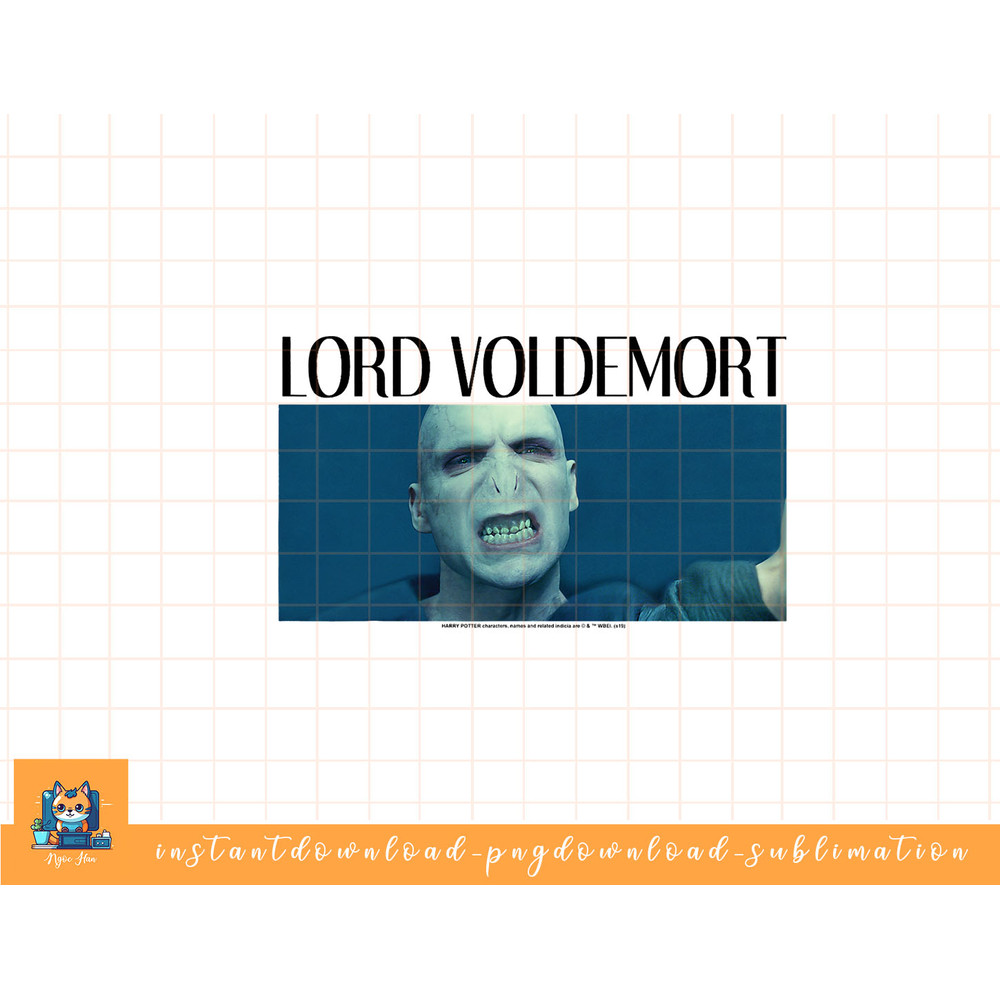 Harry Potter Lord Voldemort Poster png, sublimate, digital download.jpg