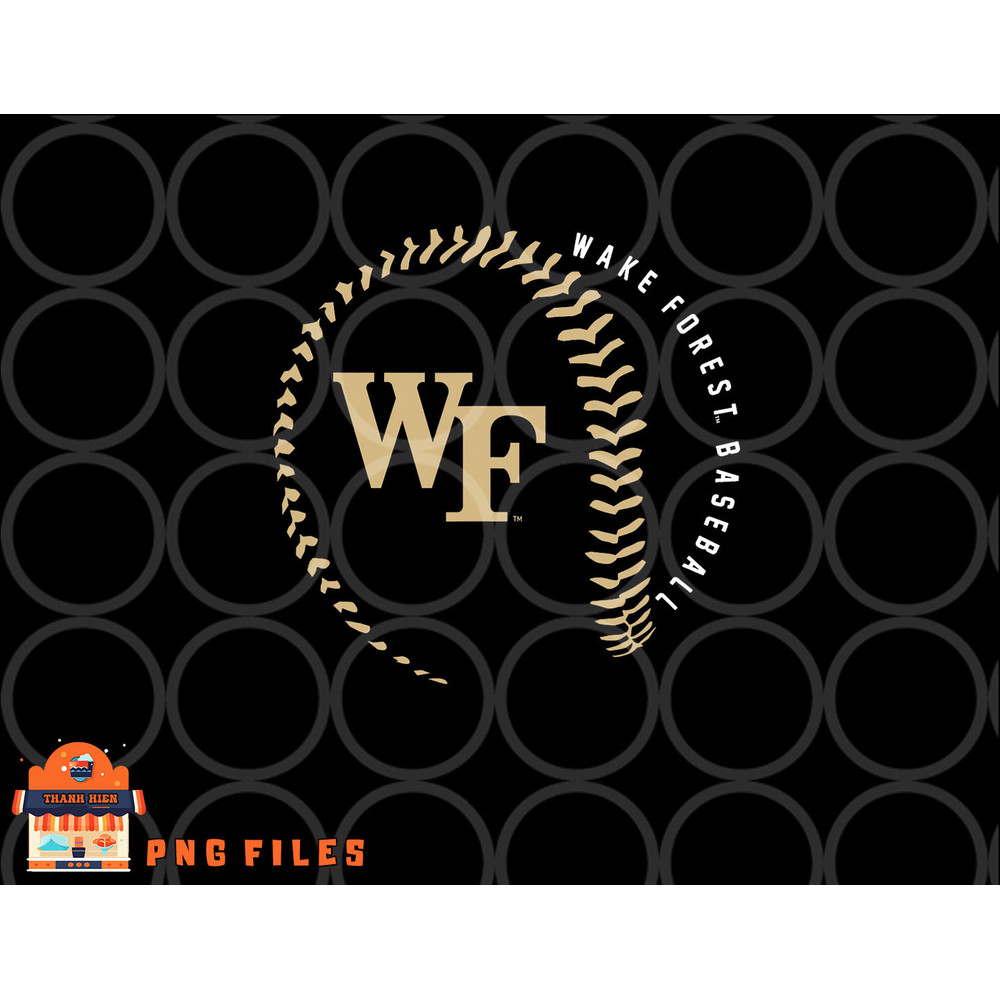 Wake Forest Demon Deacons Baseball Fastball png, digital download copy.jpg