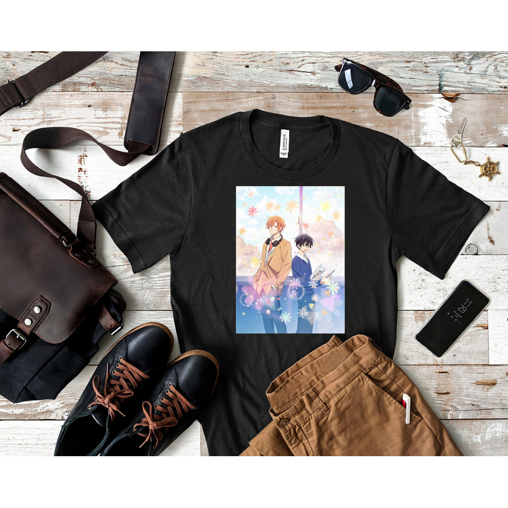 Sasaki and Miyano anime official visual Classic T-Shirt 3_Shirt_Black.jpg
