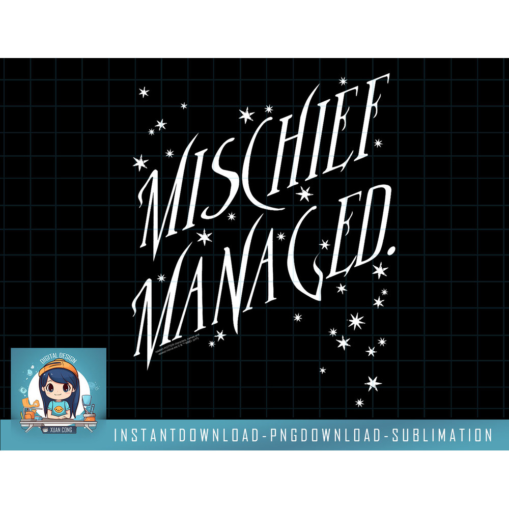 Harry Potter Mischief Managed Quote png, sublimate, digital download.jpg