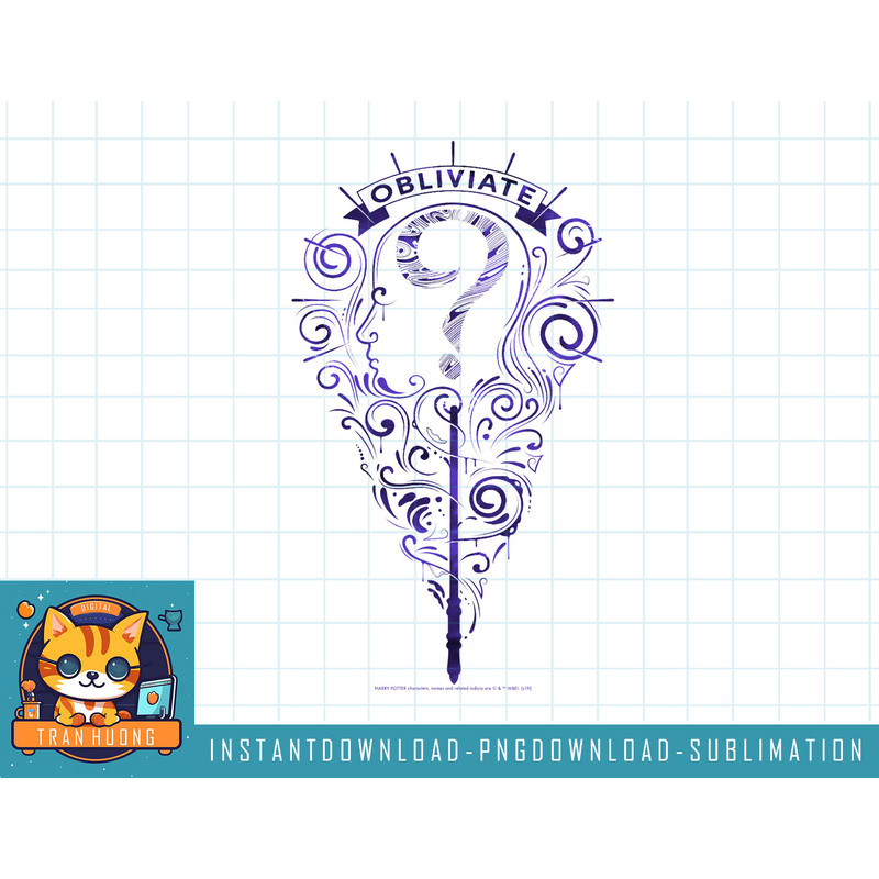 Harry Potter Obliviate Logo png, sublimate, digital download.jpg