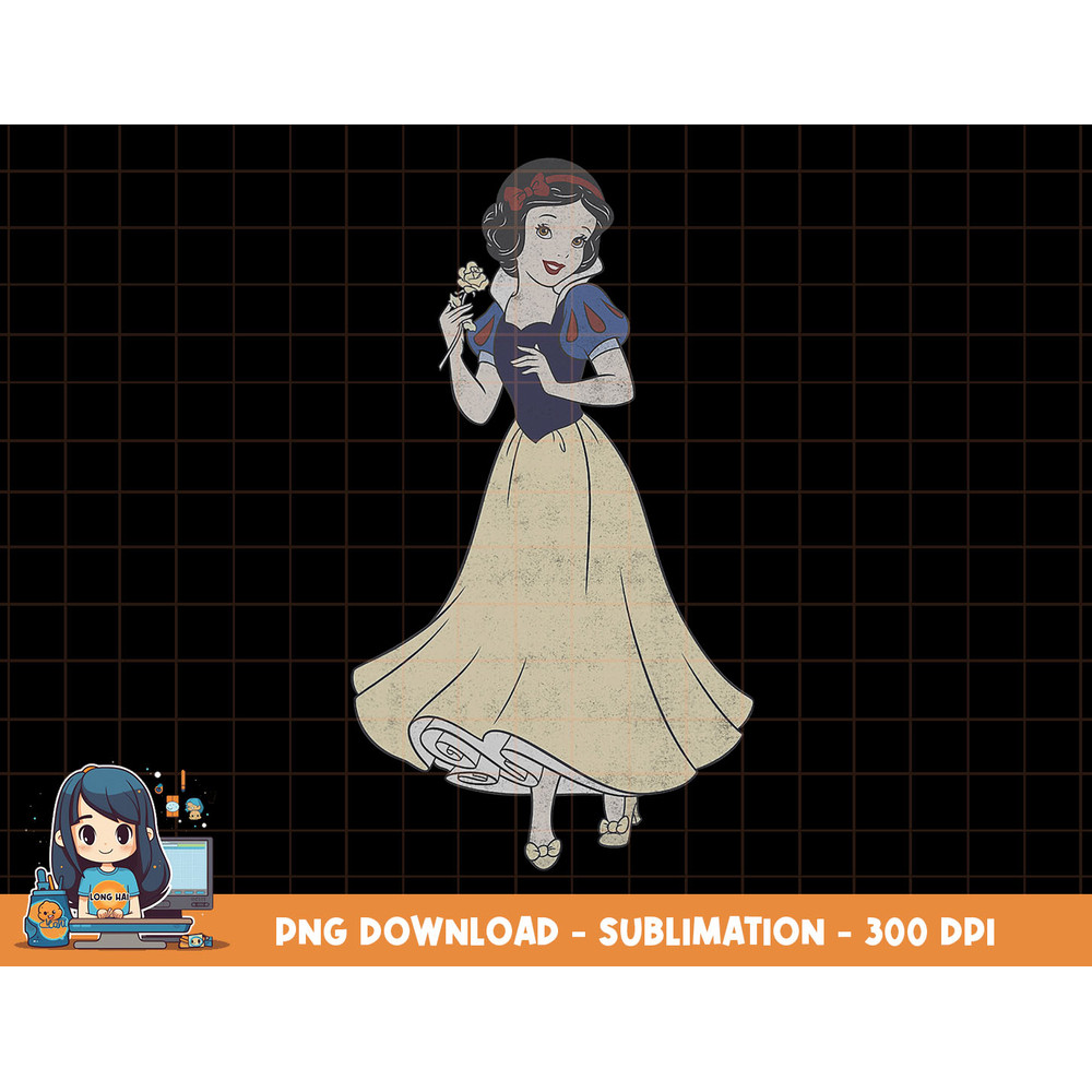 Disney Snow White Simple Portrait png, sublimation, digital print.jpg