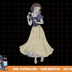 disney snow white simple portrait png, sublimation, digital print