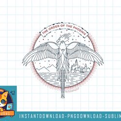 harry potter order of the phoenix logo png, sublimate, digital download