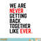 We Are Never Getting Back Together Like Ever For Men Women png, digital download copy.jpg