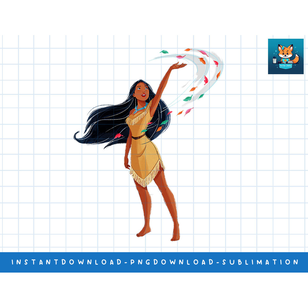 Disney Princess Classic Pocahontas png, sublimate, digital print.jpg