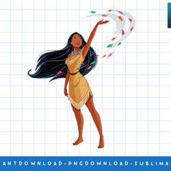 disney princess classic pocahontas png, sublimate, digital print