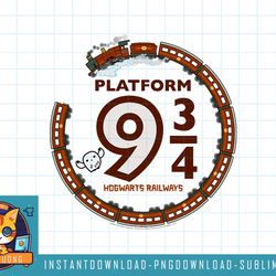 harry potter platform 9 34 hogwart railways png, sublimate, digital download