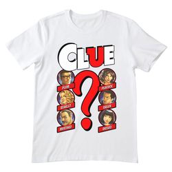 mustard's bold moves shirt, clue shirt, clue t shirt, clue tshirt, comedy movie, crossword, mystery