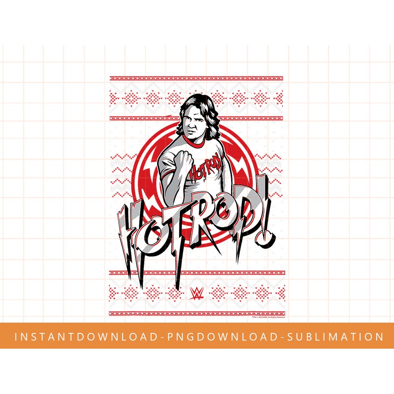 WWE Christmas Ugly Sweater Roddy Piper T-Shirt copy.jpg
