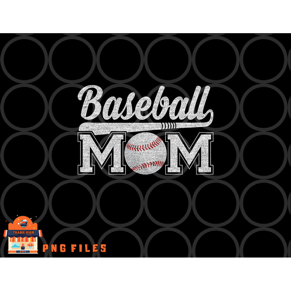 Womens Baseball Mom Mothers Day for Mama Mommy of Baseball Player png, digital download copy.jpg