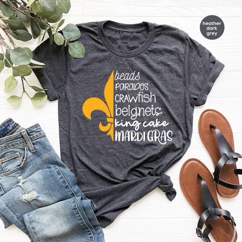 Mardi Gras TShirt, Mardi Gras Crewneck Sweatshirt, Festival Clothing Women, Mardi Gras Outfit, Gift for Her, Gift for Him, Christian Apparel - 2.jpg