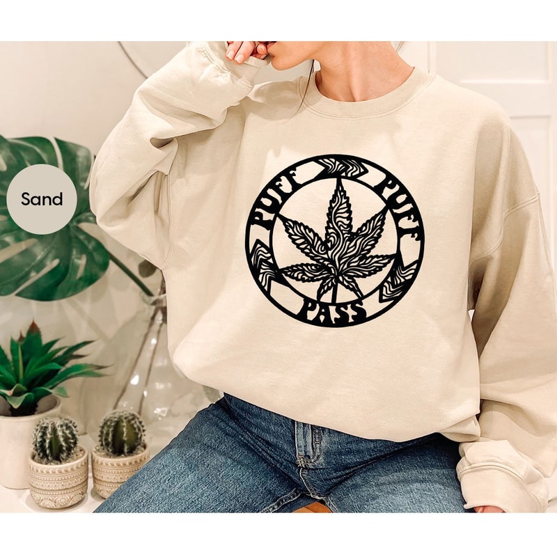 Marijuana Leaf Shirt, Smoker Sweatshirt, 420 T-Shirt, Stoner Gifts, Weed Shirt, Pot Head Graphic Tees, Marijuana Shirt, Stoner Shirt - 7.jpg
