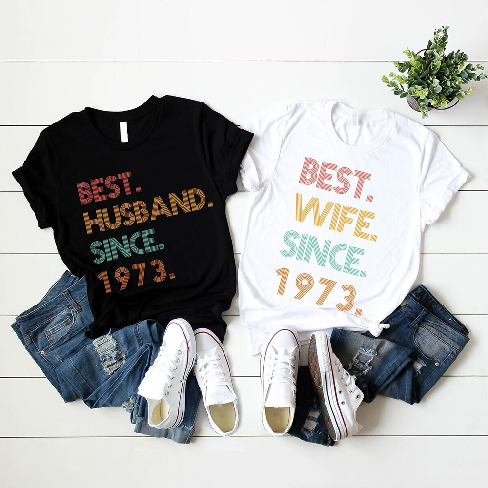 Matching Family Shirt, Best Wife Tees, Custom Family Group Shirt, Best Husband T-Shirt, Wedding Shirt, Personalized Family T-Shirt - 1.jpg