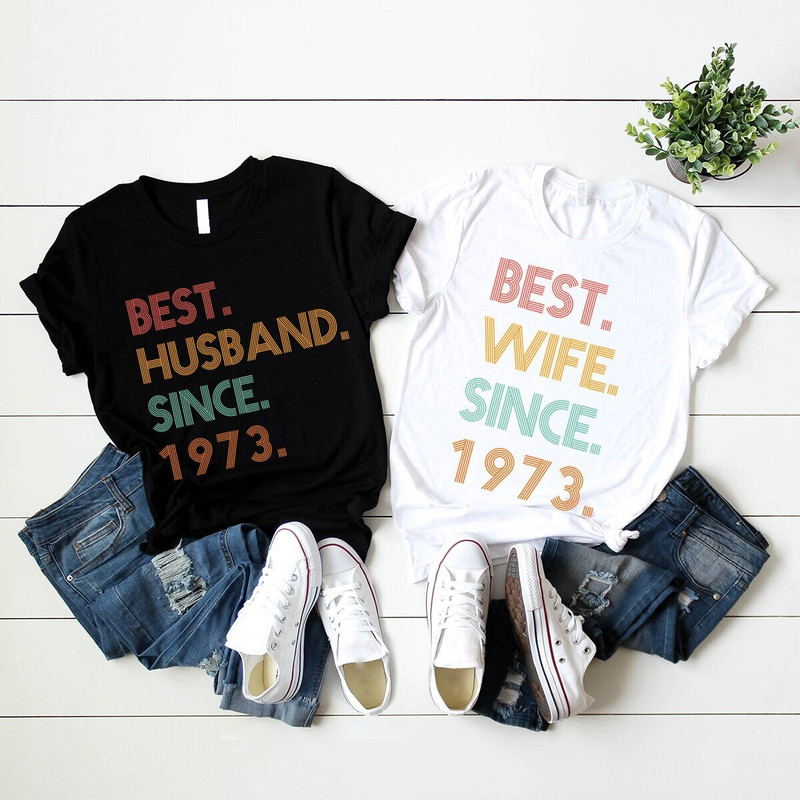 Matching Family Shirt, Best Wife Tees, Custom Family Group Shirt, Best Husband T-Shirt, Wedding Shirt, Personalized Family T-Shirt - 1.jpg