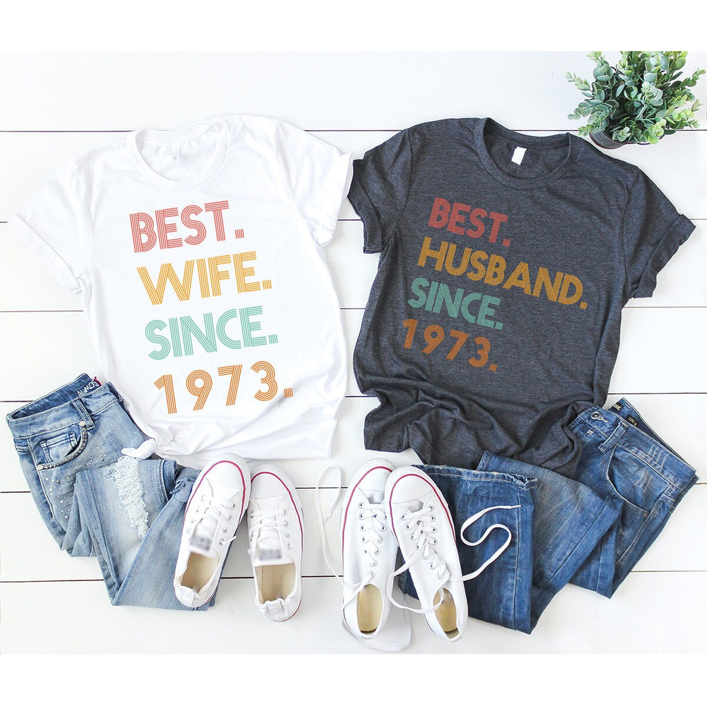 Matching Family Shirt, Best Wife Tees, Custom Family Group Shirt, Best Husband T-Shirt, Wedding Shirt, Personalized Family T-Shirt - 5.jpg