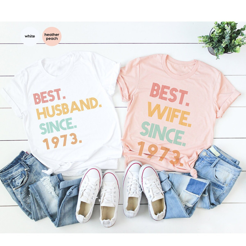 Matching Family Shirt, Best Wife Tees, Custom Family Group Shirt, Best Husband T-Shirt, Wedding Shirt, Personalized Family T-Shirt - 6.jpg