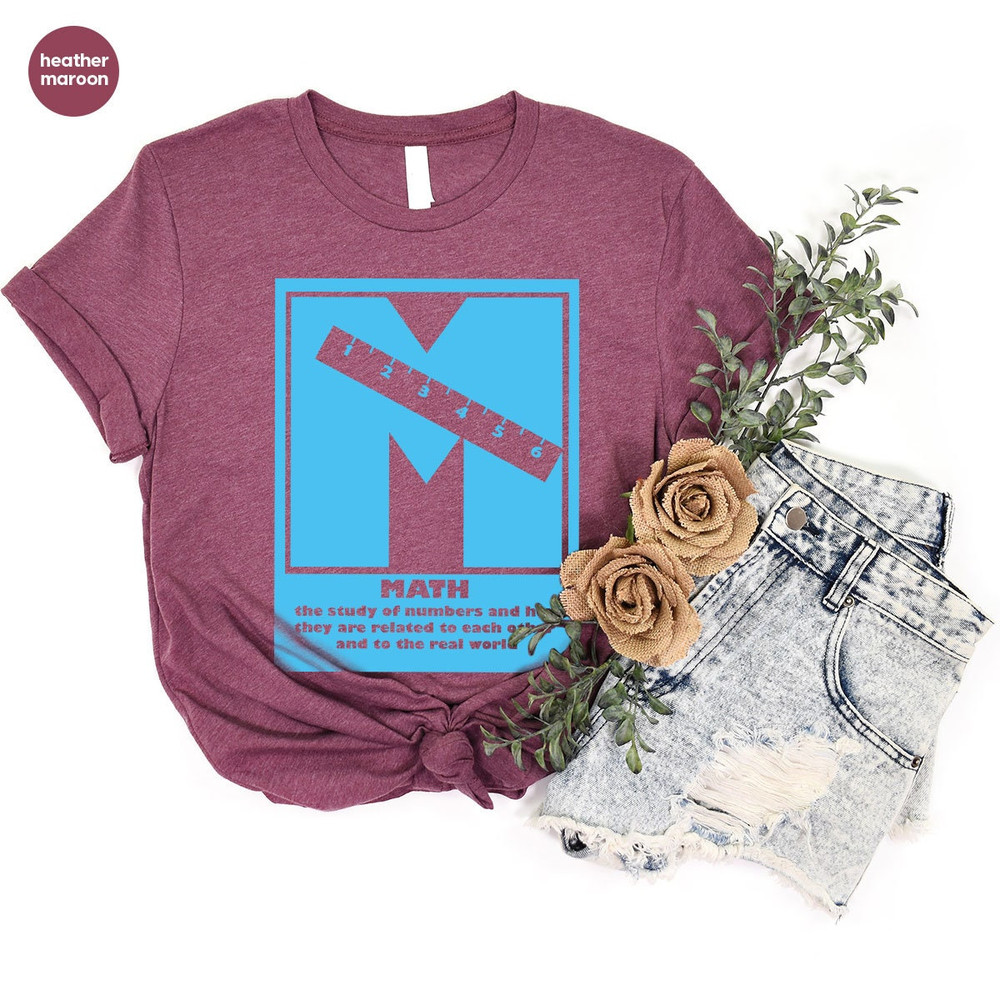 Math Teacher Shirt, Math Sweatshirt, Pi Day Shirt, Math Outfit, Gift for Teacher, Back to School Tee, Teacher Gifts, Math Shirt - 5.jpg