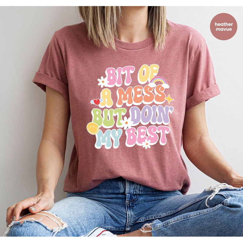 Mental Health Shirt, Inspirational Shirts, Self Love T-Shirt, Motivational T-Shirt, Therapy Gifts, Counselor TShirt, Awareness Outfit - 3.jpg