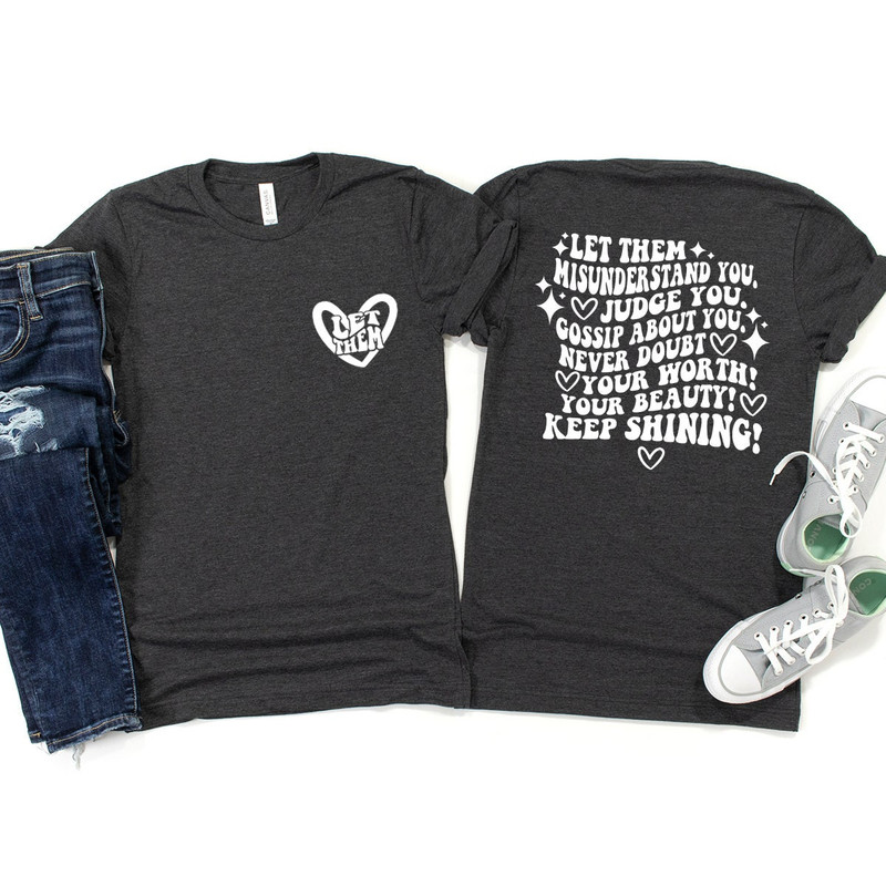 Mental Health Shirt, Positive Vneck Shirt, Self Love Tees, Motivational Shirt, Inspirational Graphic Tees, Gift for Her, Saying Shirt - 1.jpg