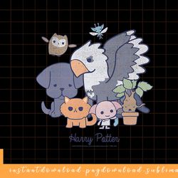 harry potter magical creatures chibi png, sublimate, digital download