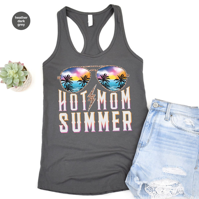 Mom Tank, Summer Tank, Beach Vneck Tank, Gift for Mom, Holiday Graphic Tees, Mama Tank, Vacation Tank, Mom Gift, Summer Outfit - 6.jpg