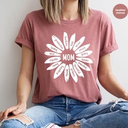 mothers day gift, mama graphic tees, floral t-shirt, flower shirt, gift for her, mothers day shirt, gift for mom, mama t