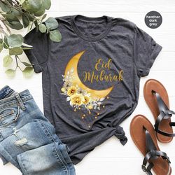 muslim t-shirt, fasting crewneck sweatshirt, floral shirt, ramadan shirt for women,  religious clothing, faith t-shirt,