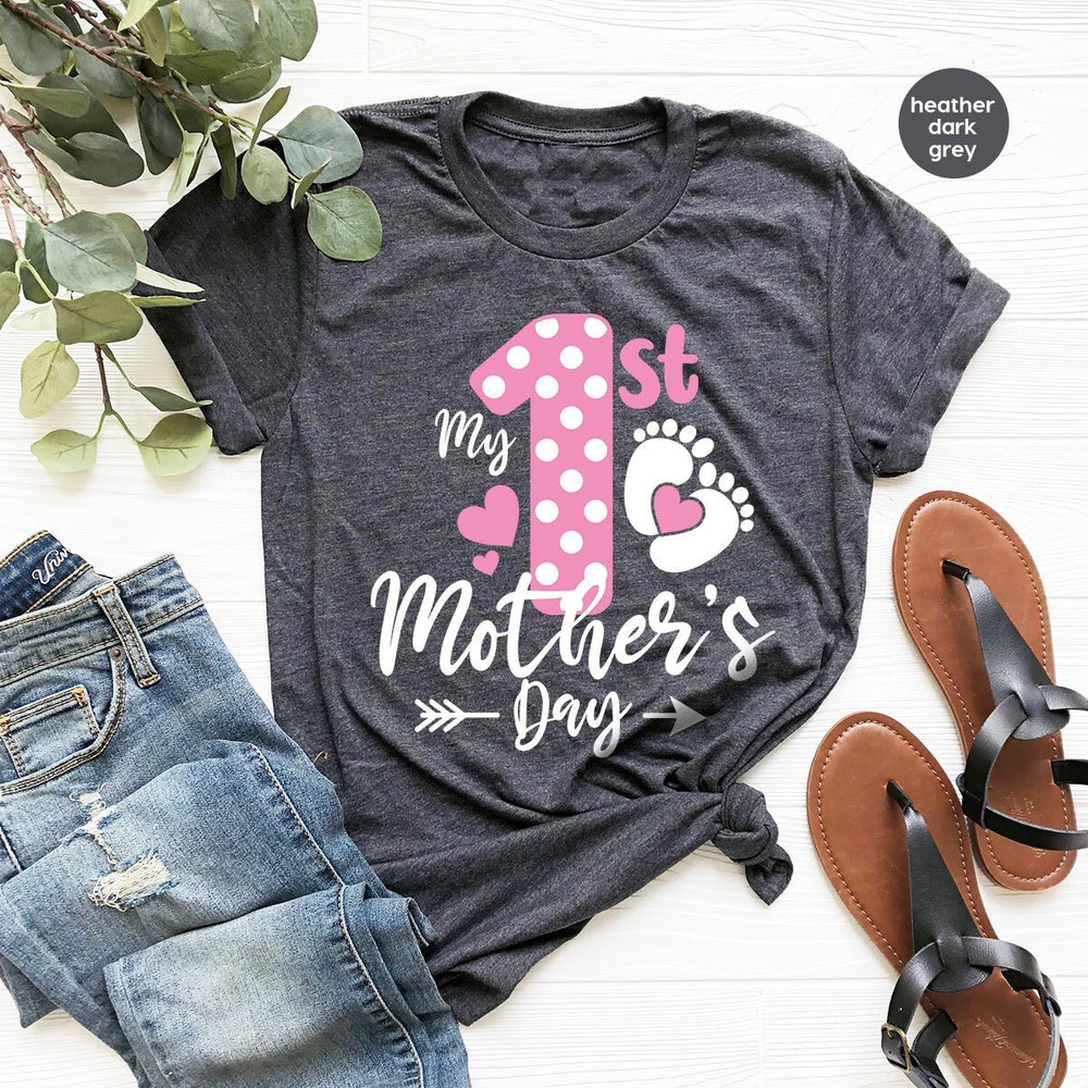 New Mom Shirt, Mothers Day Shirt, First Mothers Day Shirt, Mom Gift, Mother Outfit, Gift for Mom, Mom Shirt, Mama Graphic Tees, Gift for Her - 1.jpg
