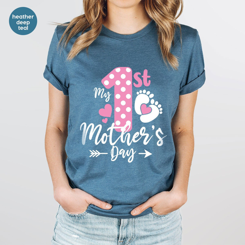 New Mom Shirt, Mothers Day Shirt, First Mothers Day Shirt, Mom Gift, Mother Outfit, Gift for Mom, Mom Shirt, Mama Graphic Tees, Gift for Her - 2.jpg