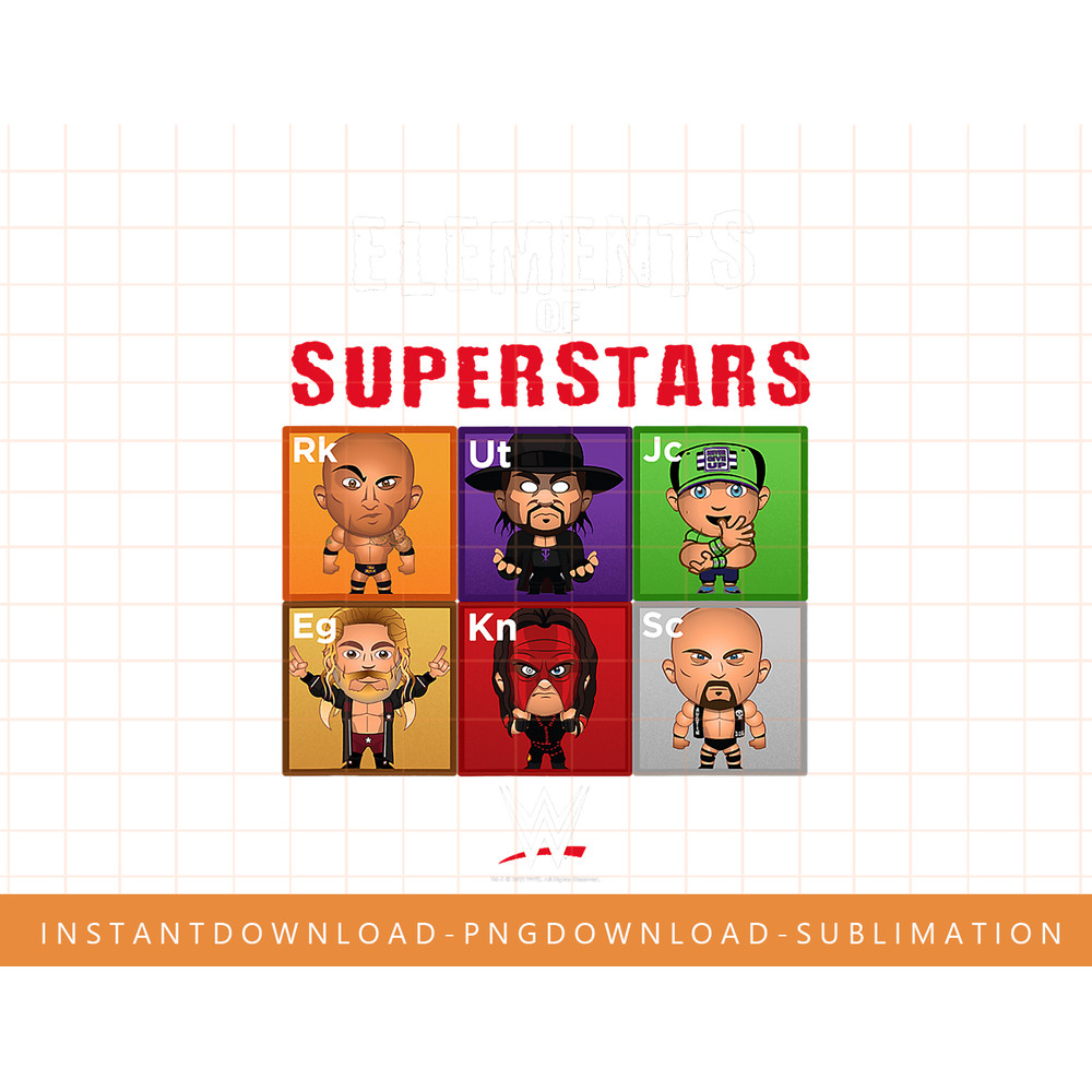 WWE Elements of Superstars T-Shirt copy.jpg