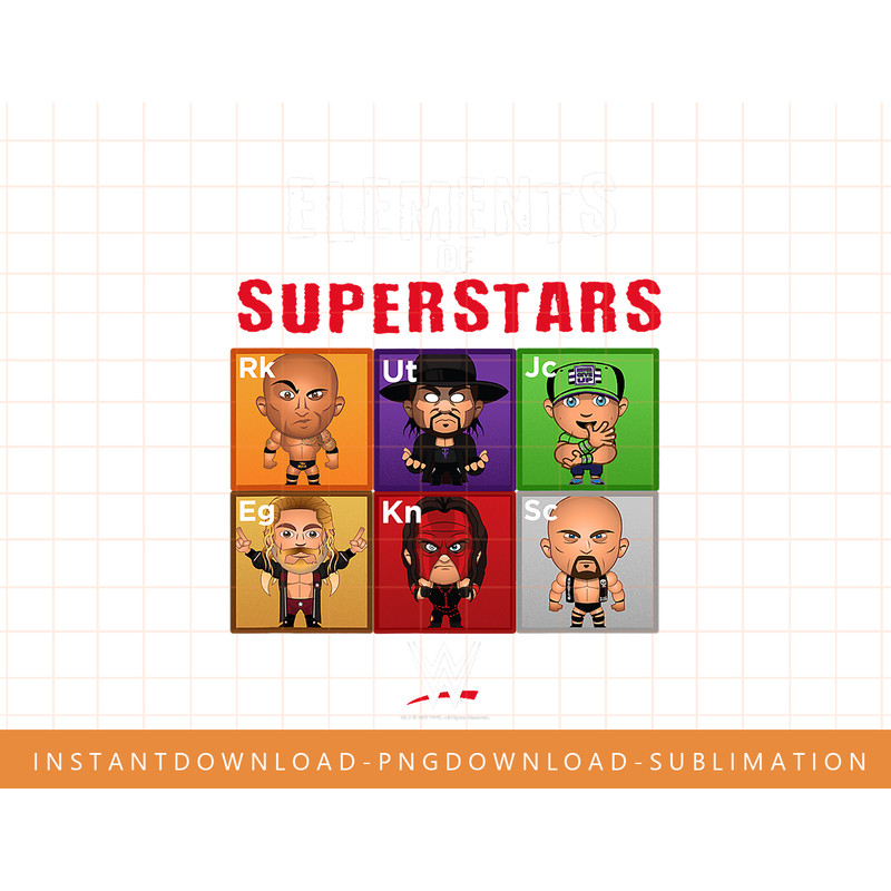 WWE Elements of Superstars T-Shirt copy.jpg