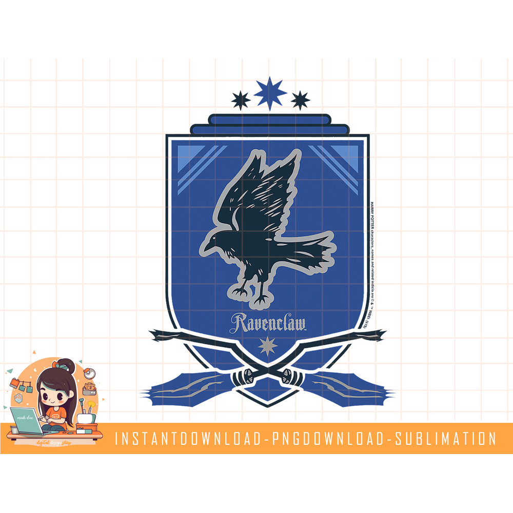 Harry Potter Ravenclaw Quidditch Logo png, sublimate, digital download.jpg