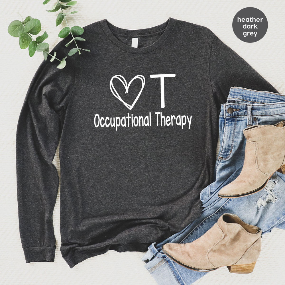 Occupational Therapy Crewneck Sweatshirt, Occupational Therapist Gift, Therapy Long Sleeve Shirt, Occupational Therapy Hoodies and Sweaters - 3.jpg