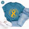 Osteosarcoma Survivor Shirt, Awareness Ribbon Clothing, Spina Bifida Support Outfit, Heart Graphic Tees, Gifts for Warrior, Bone Cancer Tee - 3.jpg