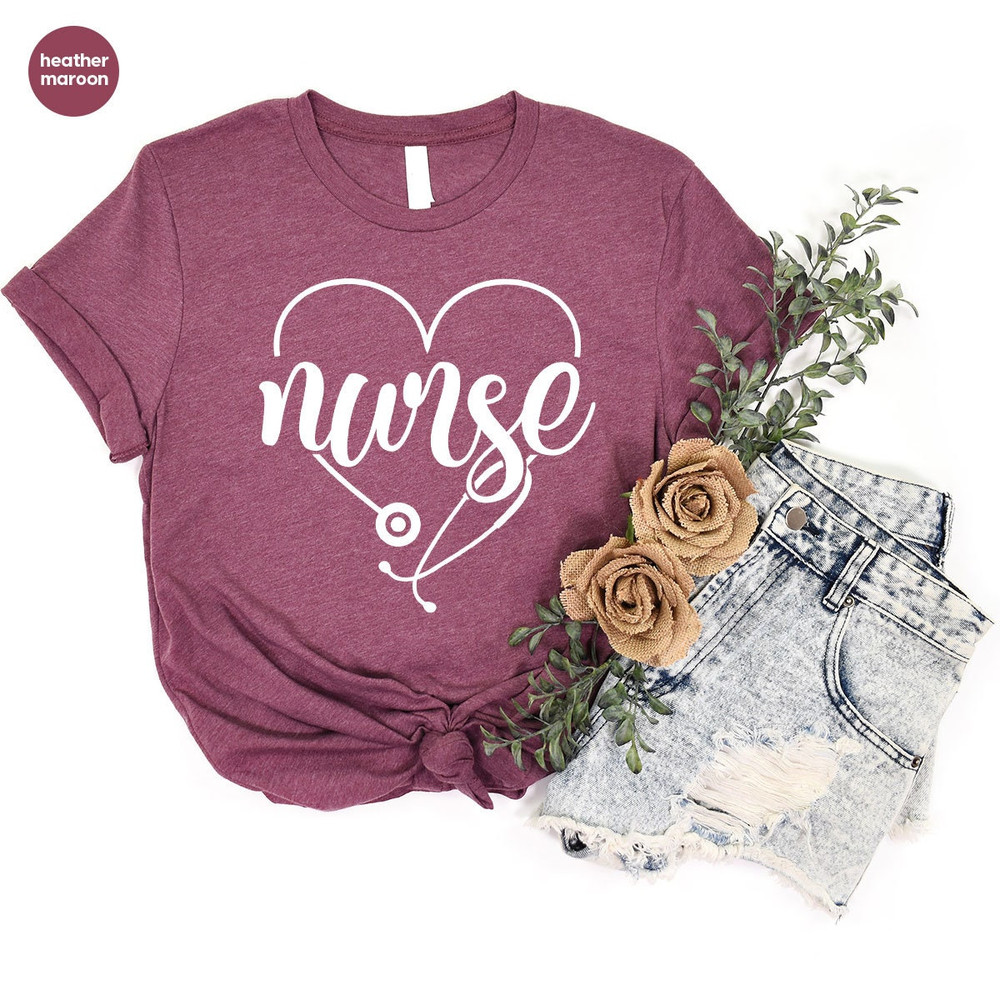 Pediatric Nurse Shirt, Cute Nurse Gift, Nurse Shirt, Nurse Graduation T-Shirt, Nurse Outfit, Nursing School Outfit, Gifts for Nurses - 5.jpg