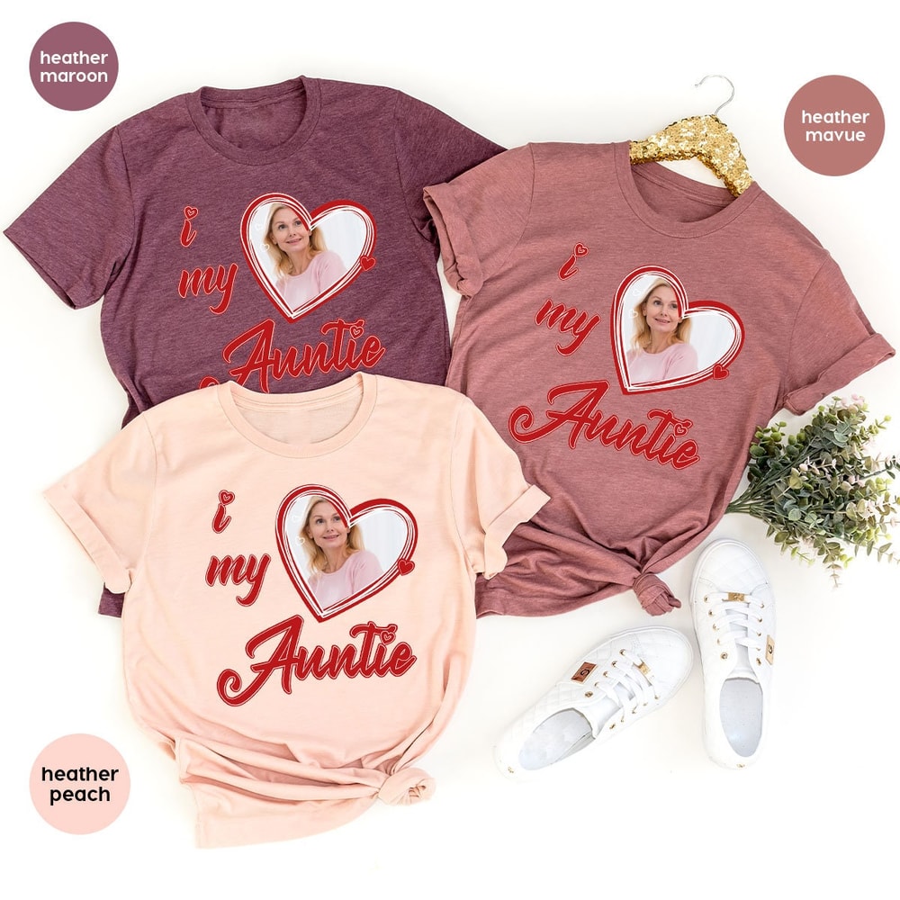 Personalized Auntie Shirt, Gift for Her, Custom Aunt Sweatshirt, Gift for Auntie, Mothers Day Gift, Best Auntie Ever Tees - 6.jpg