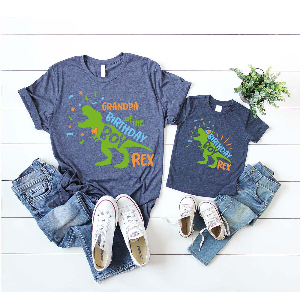 Personalized Birthday Graphic Tees, 4th Birthday Shirt, Custom Birthday Shirt, Kids Birthday T-Shirt, Birthday Gifts for Kids, Animal Shirts - 5.jpg