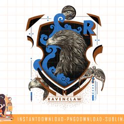 harry potter ravenclaw shield realistic eagle png, sublimate, digital download