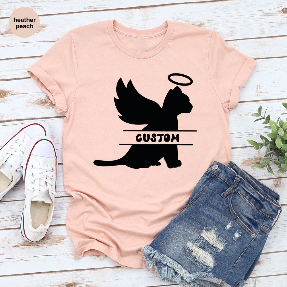 Pet Memorial Gifts, Bereavement Shirt, Personalized Dog Memorial TShirt, Custom Dog Loss Graphic Tees, Gift For Dog Owners, Dog Name Outfit - 5.jpg