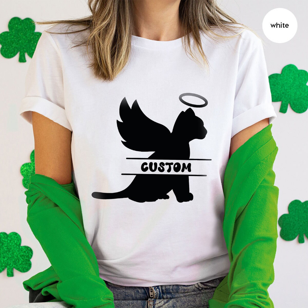 Pet Memorial Gifts, Bereavement Shirt, Personalized Dog Memorial TShirt, Custom Dog Loss Graphic Tees, Gift For Dog Owners, Dog Name Outfit - 6.jpg