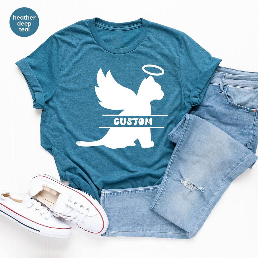 Pet Memorial Gifts, Bereavement Shirt, Personalized Dog Memorial TShirt, Custom Dog Loss Graphic Tees, Gift For Dog Owners, Dog Name Outfit - 8.jpg
