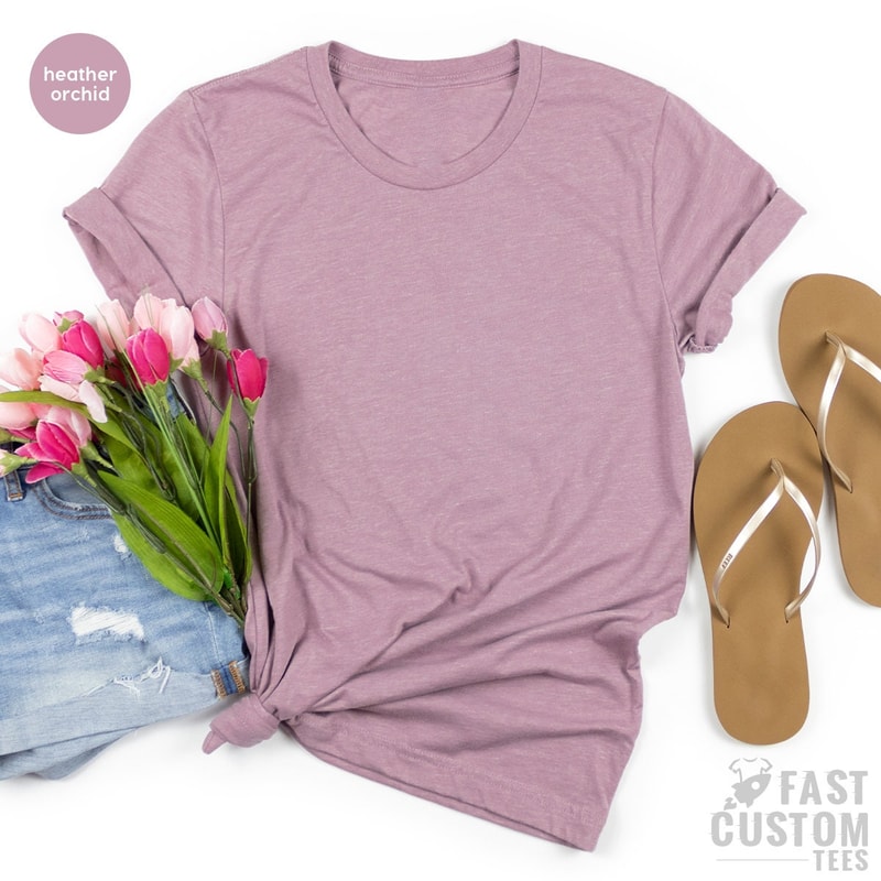 Plain Unisex Shirt, Wholesale T-Shirt, Plain Blank Shirt, Blank T-Shirt, Bulk T Shirt, Heather Soft Plain Tee, Oversized Shirt, Shirts Women - 8.jpg