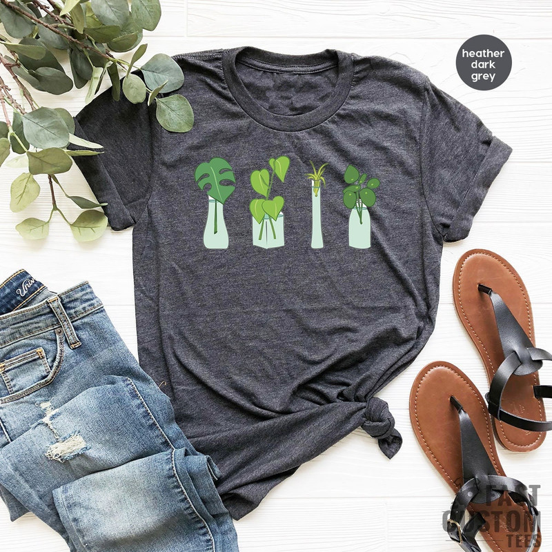 Plant Shirt, Plant Lover Shirt, Botanical Shirt, Plant Graphic Shirt, Plant Mama Shirt, Gardening Shirt, Gardener Gift, Plant Shirts - 2.jpg