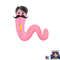 Worm With A Mustache James Tom Ariana Reality png, digital download copy.jpg