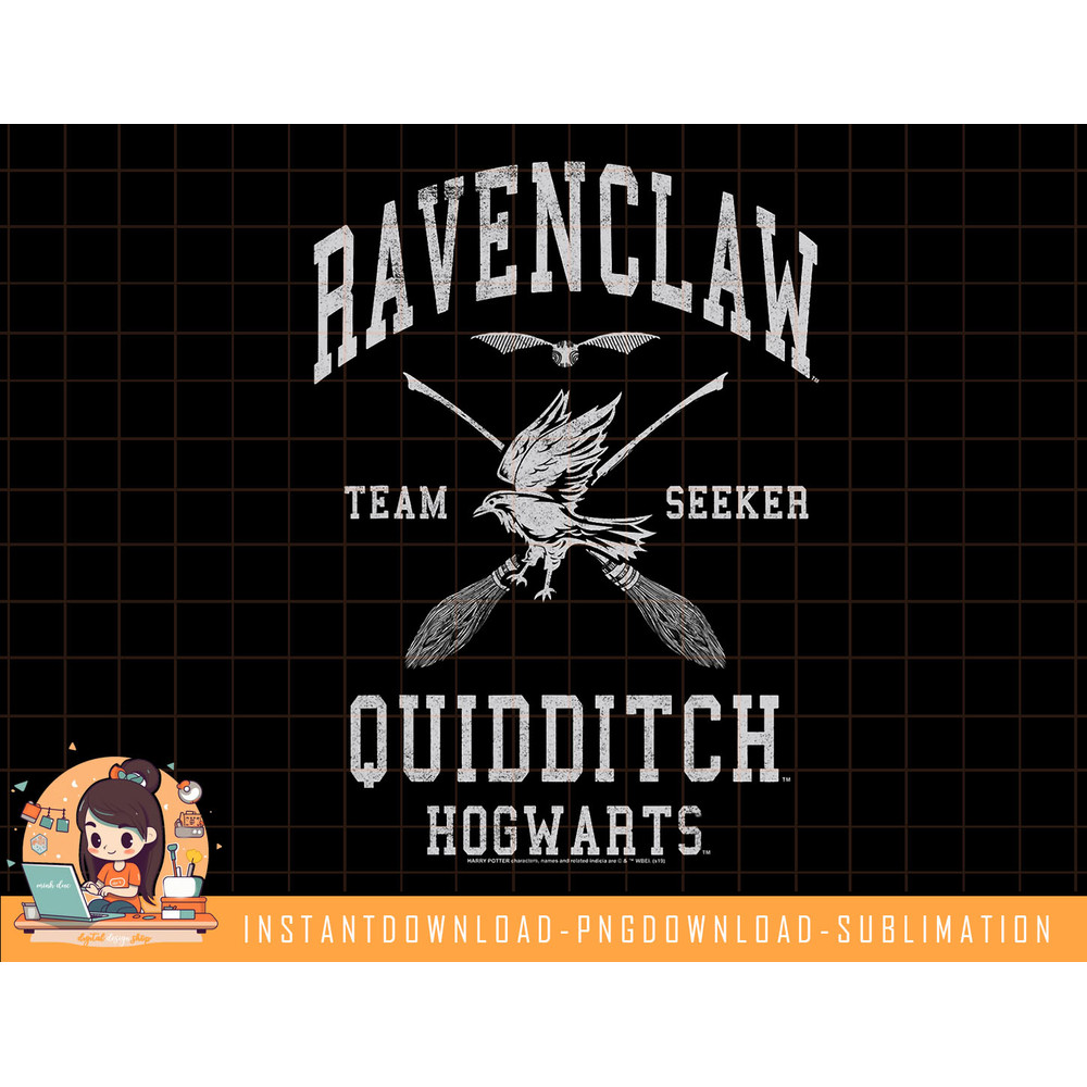 Harry Potter Ravenclaw Team Seeker Text png, sublimate, digital download.jpg