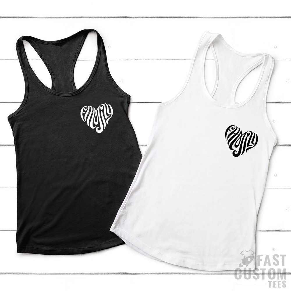 Pocket Family Love Shirt, Heart Family T Shirt, Family Matching Shirt, Family Gift Shirts, Family Members T-Shirt - 5.jpg